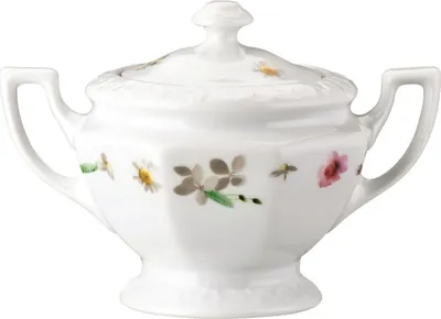 Image de Rosenthal Zuckerdose 6 P. Pink Rose 10430-407165-14330