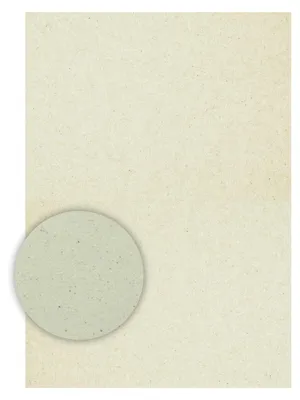 Produktbild von 50x Einlegeblätter "Algenpapier" A4 elfenbein 90g