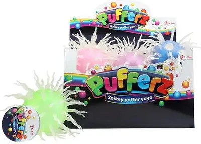Produktbild von Schmid Spiel TOITOYS PUFFERZ Pufferball 'Super Shiny Spikey' #8cm, 6-fach sortiert Sonstige