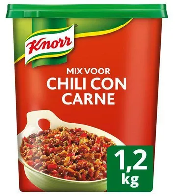 Immagine prodotto di Knorr Mix per Chili con Carne, 1210 g, gusto forte, miscela di condimenti