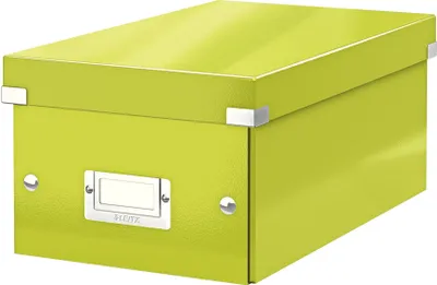 Obrázek produktu pro LEITZ 6042-00-54 LEITZ DVD box Click & Store WOW, zelený