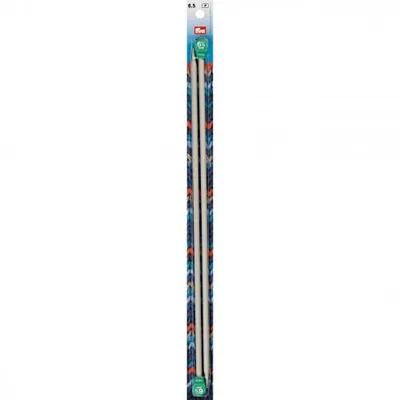 Produktbild von PRYM Jackenstricknadeln ALU, 40 cm, Ø 6,50 mm, grau
