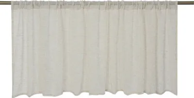 Produktbild von Scheibengardine mit Stangendurchzug Liem beige 140x48 cm