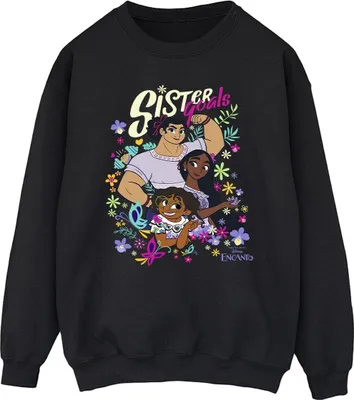 Produktbild von Disney - "Encanto Sister Goals" Sweatshirt für Herren BI22621 (S) (Schwarz)