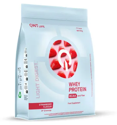 Obrázok produktu pre QNT Light Digest Whey Protein - 500 g - Beutel Strawberry