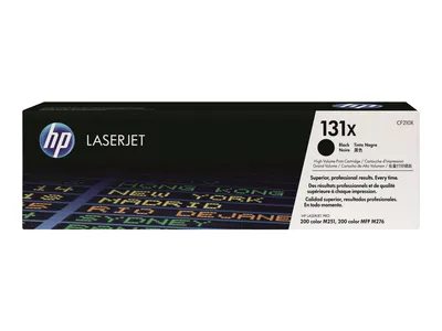 Obrázok produktu pre HP Dvojbalenie čiernych originálnych tonerových kaziet s vysokou výťažnosťou 131X LaserJet, 4800 strany, Čierna, 2 kusov