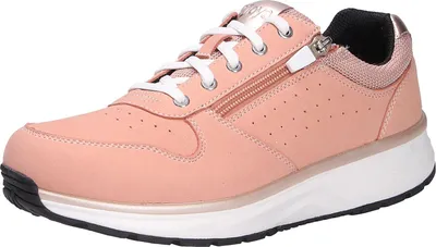 Produktbild von Joya Sneaker Dynamo Zip Women Pink JY108A, Nubukleder, Active-Sohle, Fußbett zum Wechseln 39