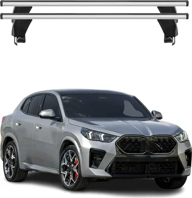 Zdjęcie produktu dla Bagażnik dachowy Menabo do BMW X2 U10 2023-2025 aluminium szary 2szt