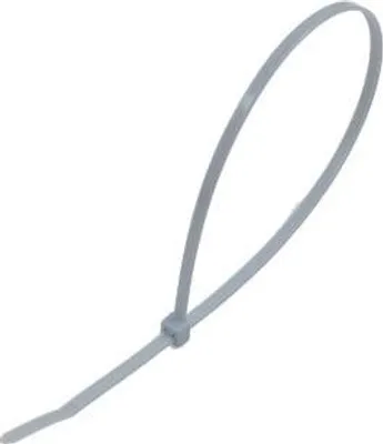 Zdjęcie produktu dla Opaska Zaciskowa 300/3,6mm Srebrna 100szt