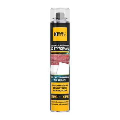Zdjęcie produktu dla Klejpoliuretan do styropianu 750 ml Bausolid