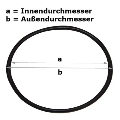 Produktbild von Ringdichtung P1 für Softeismaschinen a= 65mm b= 71mm