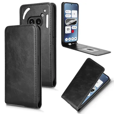 Produktbild von Für Nothing Phone 2a / Plus Magnetische Vertikale Wallet Flip Kunstleder Hülle
