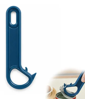 Blikopener für Ringpull-Dosen, blau, 1 Stück