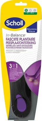 Produktbild von Scholl Pain Relief and Plantar Fasciitis Insole Size 1