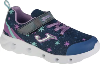 Image de Joma Space Jr 2403 JSPACS2403V, Baskets, pour filles, bleu foncé, taille : 26
