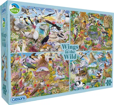 Produktbild von Gibsons RSPB Wings in the Wild, 500 Stück(e)