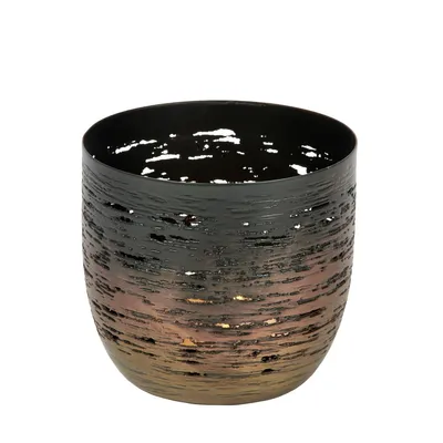 Produktbild von Lambert Osako Teelichthalter, Eisen, bronze H9,5cm D10cm 41060 SP25-2