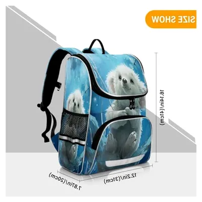 Produktbild von Stern Blauer Koala Rucksack für Schüler, Große Tasche für Kinder