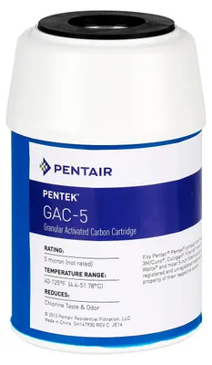Produktbild von Pentek Aktivkohle Wasserfilter GAC-5
