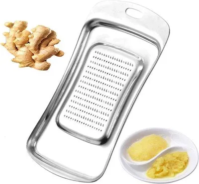 Produktbild von Gemberrasp 304 Stahl Handmühle, Multifunktions-Snitzwerkzeug, Haushaltsrasp, Fein-Schleifwerkzeug