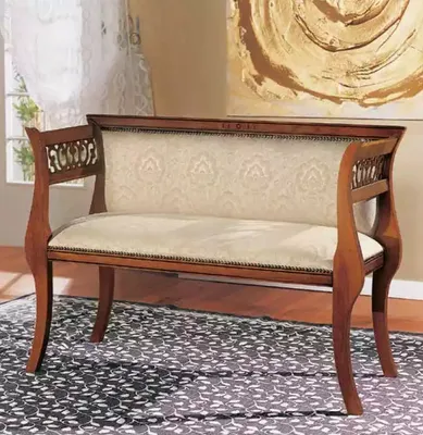 Zdjęcie produktu dla Ławka design meble tapicerowane meble do siedzenia meble włoskie ławka salon