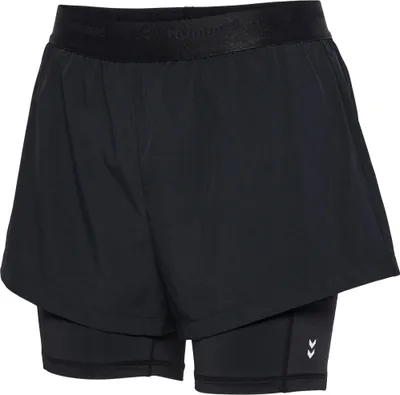 Produktbild von hummel hmlMT FLY 2 IN 1 SHORTS - BLACK - S