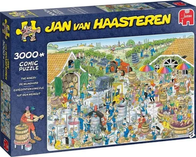 Produktbild von Jumbo 19198 Jan van Haasteren - Auf dem Weingut 3000 Teile Puzzle