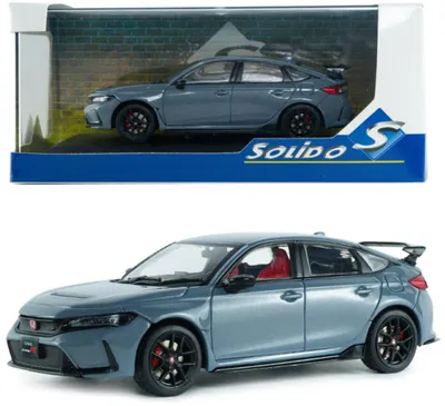 Produktbild von Solido 421438343 - 1:43 Honda Civic Type R grau -