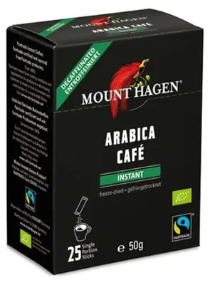 Immagine prodotto di Caffè istantaneo Arabica - decaffeinato 25 bastoncini 50g