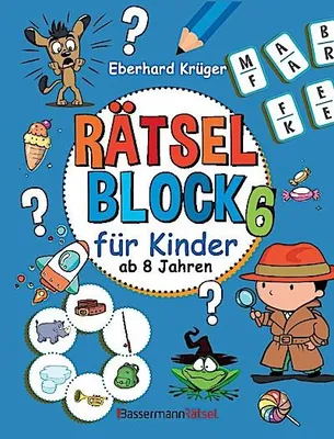 Immagine prodotto di Rätselblock 6 für Kinder ab 8 Jahren (5 Exemplare à 3,99)