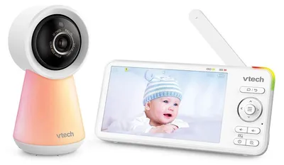 Produktbild von VTech Smart Video-Babyphone mit 5' / 12,7 cm LCD-Bildschirm & Nachtlicht