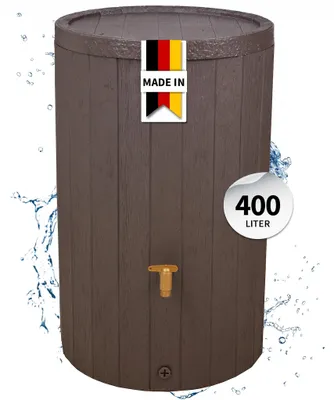 Productafbeelding van 4rain MADERA Regenton 400 Liter bruin, AI-gegenereerde afbeelding