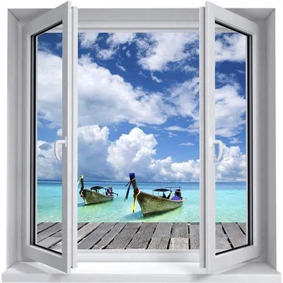 Zdjęcie produktu dla Naklejka ścienna z iluzją optyczną 60 x 60 cm