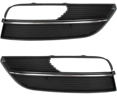 Stoßstangen Gitter Chrom Streifen LINKS + RECHTS für Audi A3 8V 2012-2016 – Produktansicht