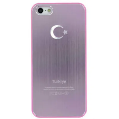 Immagine prodotto di Custodia per iPhone 5, 5SE Rosa Custodia del telefono cellulare Custodia di protezione Logo Turchia