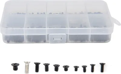 Produktbild von 500Pcs Laptop Schraube Edelstahl Kreuz Schrauben Zubehör Set Kit für Wartung Reparatur