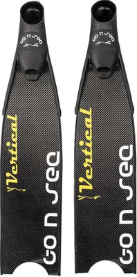Produktbild von Go N Sea Vertical Medium Freitauchflossen Schwarz EU 44-45 Schwarz EU 44-45