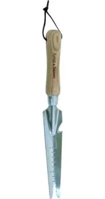Immagine prodotto di Sarchiatrice multifunzione Kent & Stowe, acciaio inox, manico in legno di frassino, 33,5 cm, 735470