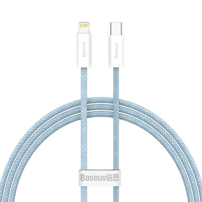 Obrázok produktu pre Nabíjací kábel USB-C na Lightning Baseus Dynamic Series, 20 W – modrý, 1 m