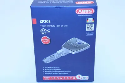 Produktbild von ABUS Profilzylinder XP20SN 30/40 inklusive Sicherungskarte & 3 Schlüsseln 73717