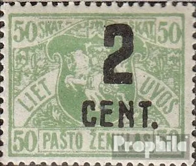Produktbild von Briefmarken Litauen 1922 Mi 148 postfrisch Freimarken
