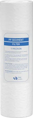 Zdjęcie produktu dla Filtr osadów Naturewater 1 µ wkład 254 mm (10 cali) PP, wymienny wkład filtra wody do systemu odwróconej osmozy, wkład filtra do domowego systemu wody pitnej