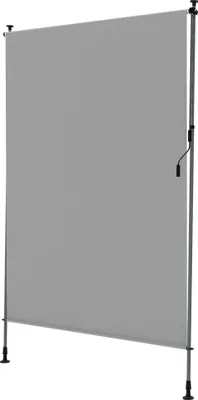 Produktbild von YRHome Vertikalmarkise 200 × 310 cm Markise Balkon Terrasse Garten Sonnenschutz Sichtschutz Teleskop Klemmmarkise Hellgrau