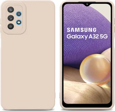 Obrázok produktu pre Cadorabo Case for Samsung Galaxy A32 5G Protective Case Pink TPU Silicone Case Cover
