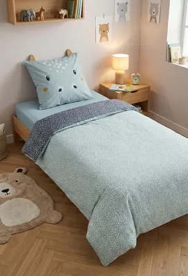 Imagen del producto de Funda de edredón para niños con diseño de dinosaurios