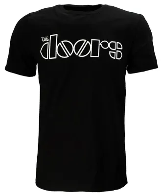 Produktbild von Offizielles Band-T-Shirt mit The Doors-Logo - S