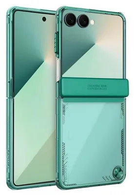 Productafbeelding van Telefoonschaal voor Samsung Galaxy Z Flip7 (F766), Nillkin Iceblade, groen