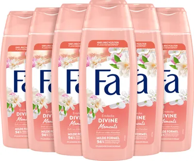 Produktbild von FA Duschgel 250 ml Divine Moments, 6x 250 ml