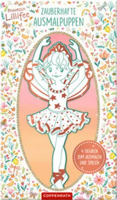 Produktbild von Coppenrath Verlag GmbH & Co.KG Zauberhafte Ausmalpuppen (4 Figuren) - Prinzessin Lillifee Sonstige