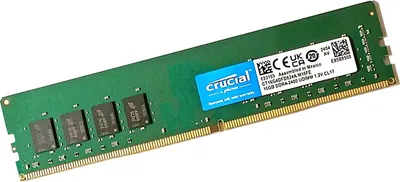 Produktbild von Crucial 16GB DDR4 2400MHz UDIMM PC4-19200 288-Pin CT16G4DFD824A
